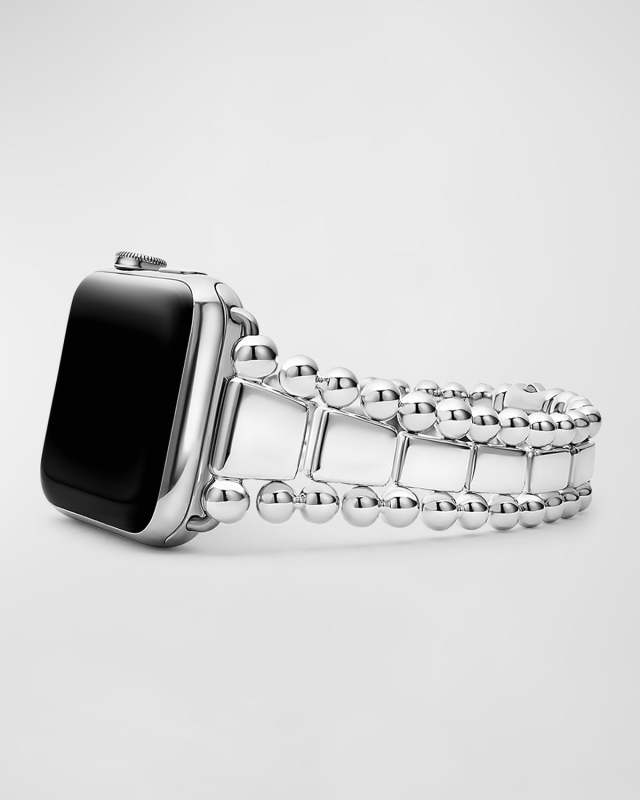 Smart Caviar Sterling Silver 42mm Watchband